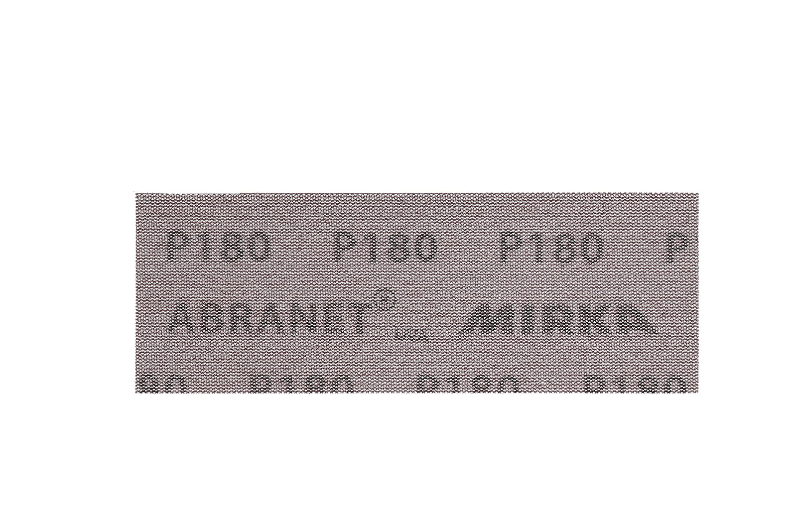 Mirka Abranet Net Sheets Sandpaper 2.75 x 8 inch Grit 180 10 pcs
