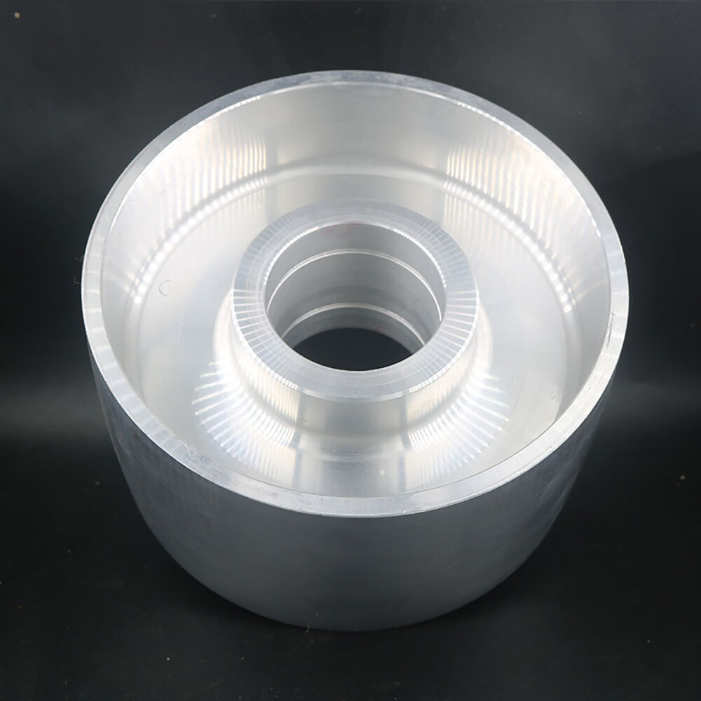 Aluminum Contact Wheel 150MMx100MMx24MM Active Wheel for Electric Belt Sander