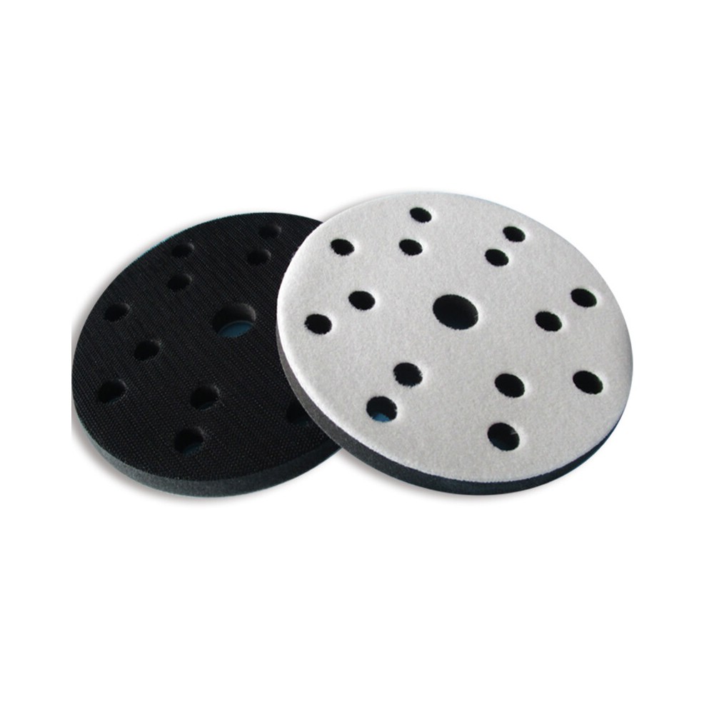 5 Pack 6 inch Sponge interface pad hook loop sanding Disc Sander Backing Pads US