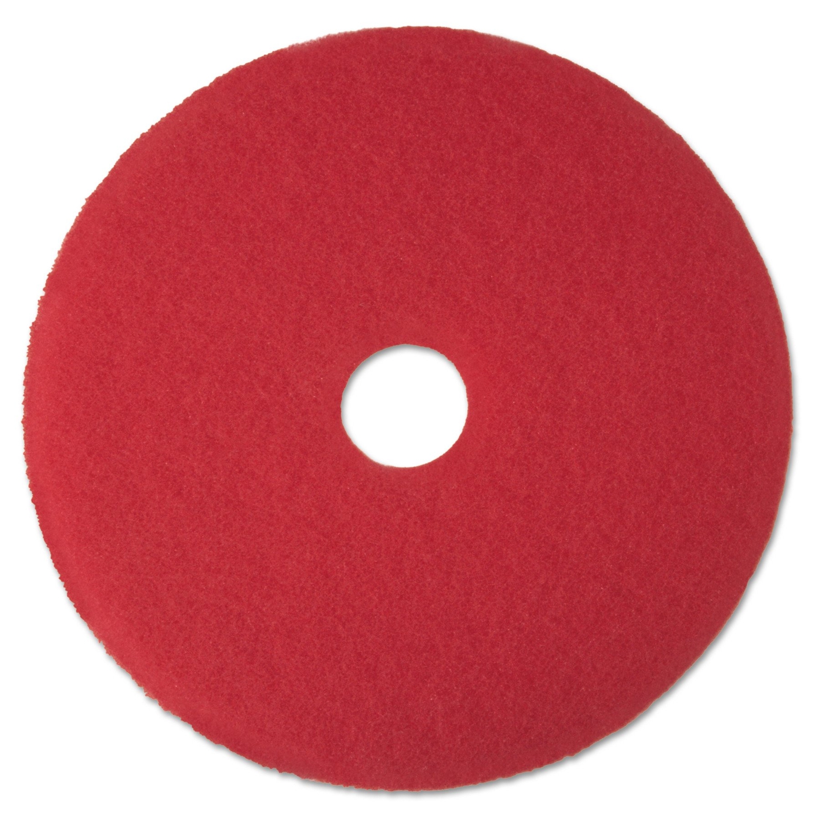 3M Buffer Floor Pad 5100 Red 19″ Removes Soil Scratches Scuff Marks and Black