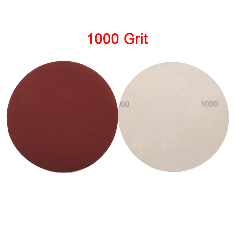6″ 150mm Hook and Loop Sanding Discs Sandpaper Glued Backing Pads 60 – 2000 Grit
