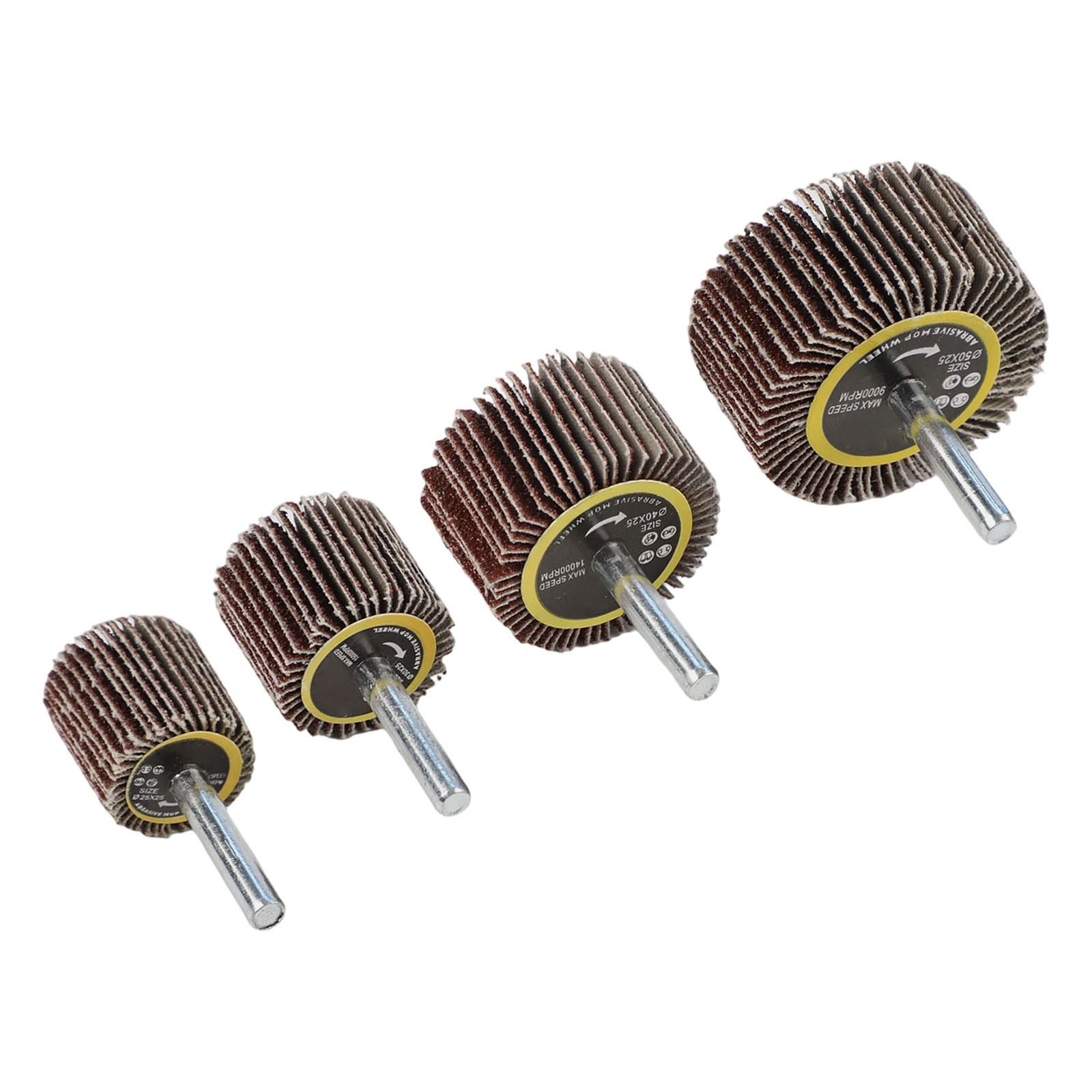 Powerful and Efficient 4PCS Sanding Flap Disc Wheel for Polishing Tasks