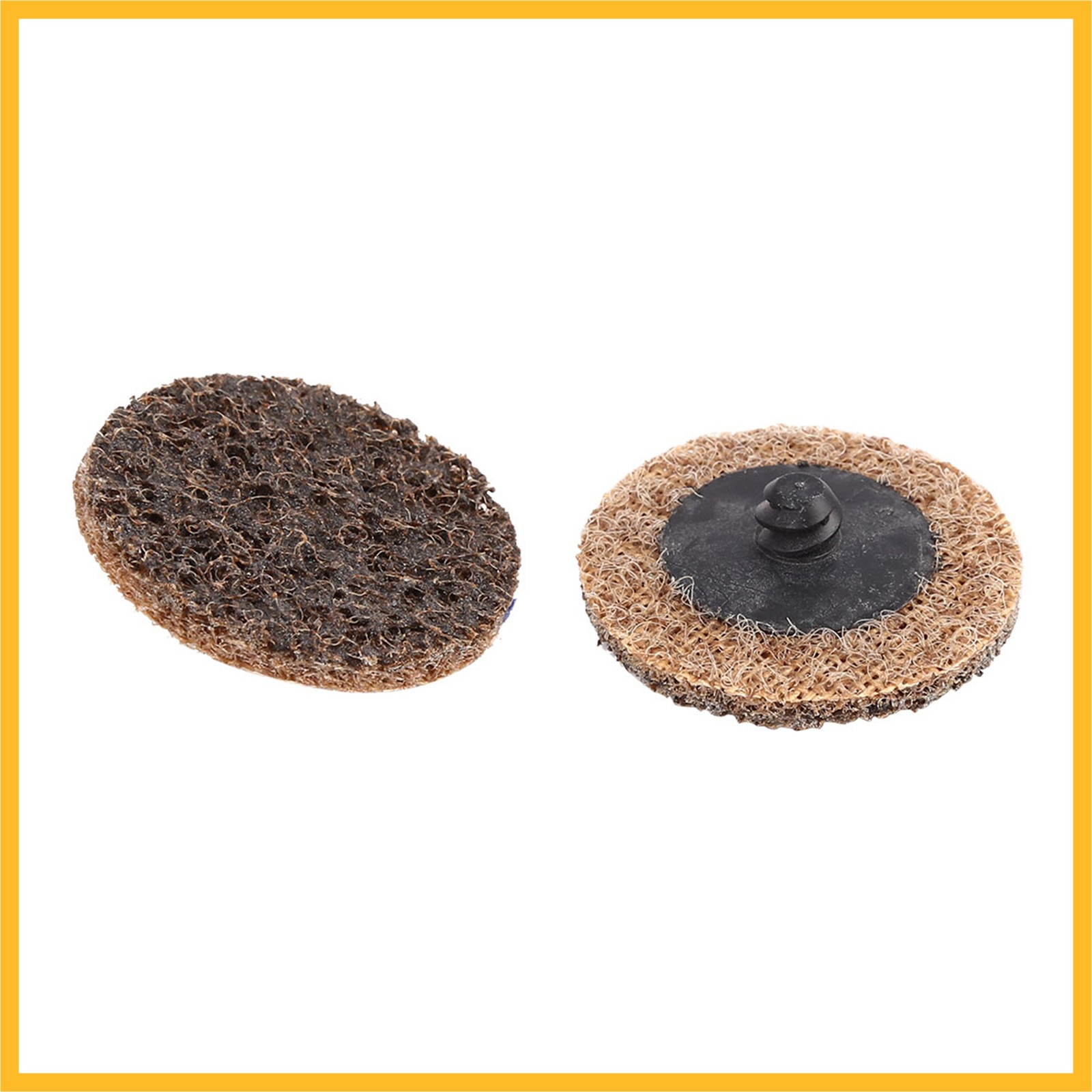30 Pcs 2″ Coarse Medium Fine Grit Scour Sanding Discs Nylon Lock Surface for Car