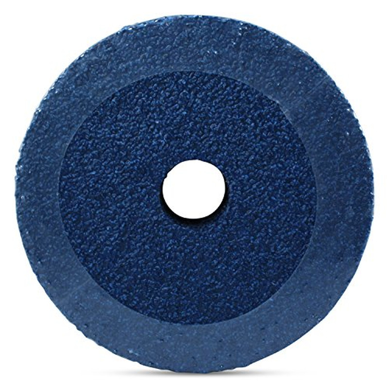 Zirconia Resin Fiber Sanding and Grinding Discs, 4.5” X 7/8”, 36 Grit – 25 Pack