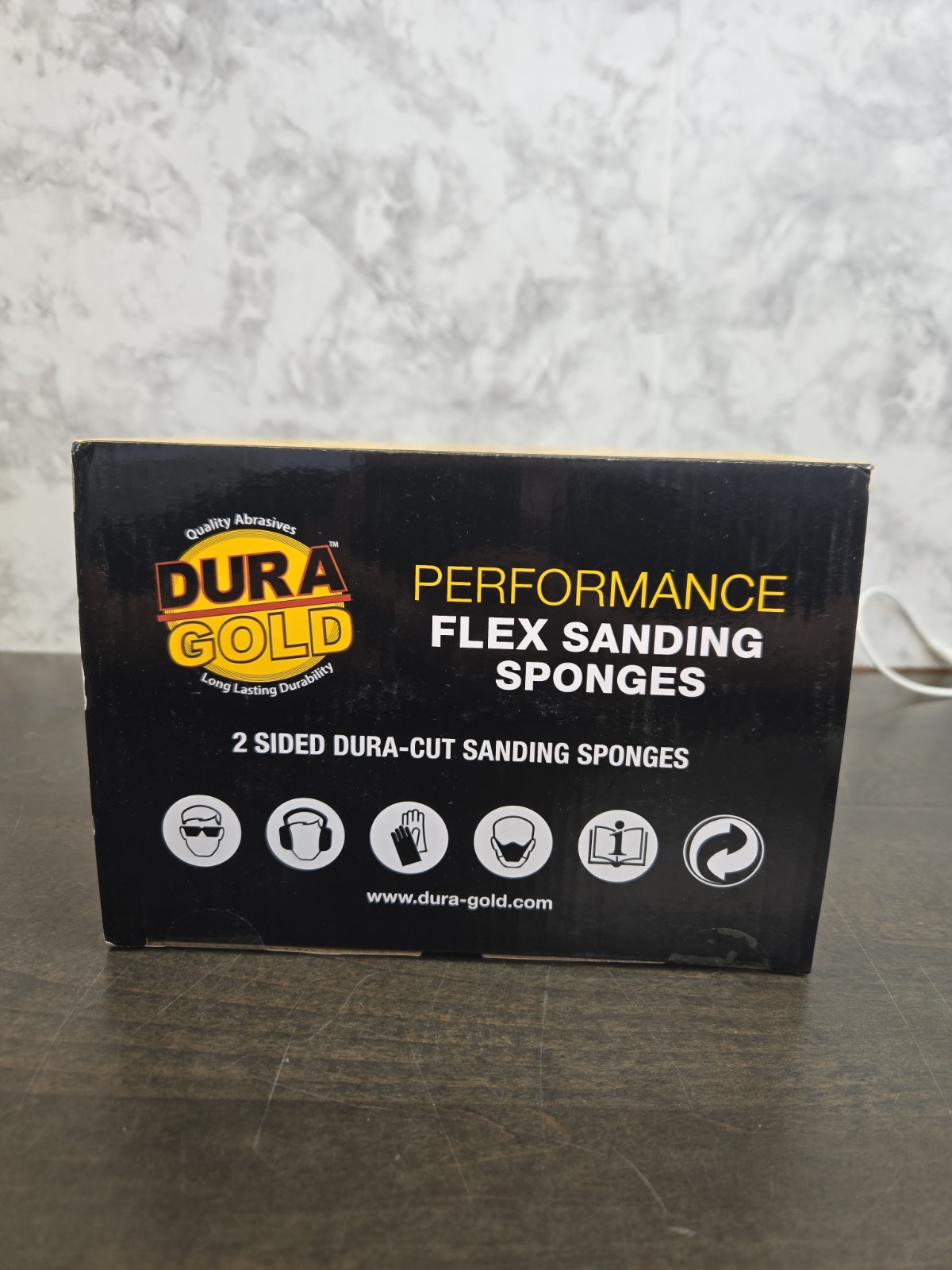Dura-Gold Double-Sided Sanding Sponge Grit Variety Pack, Box of 20,