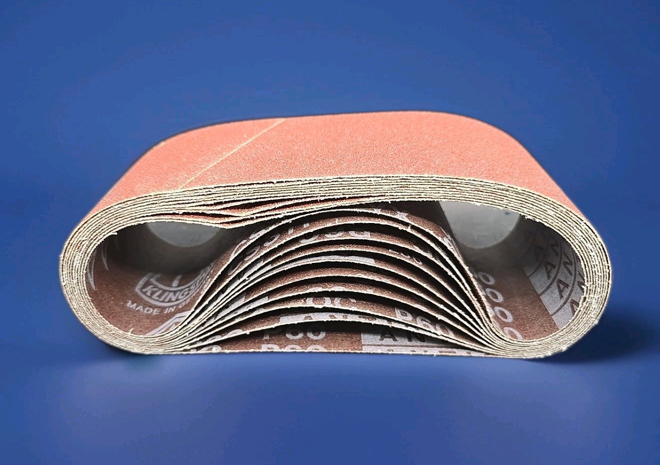 10 – 3×21 Inch 60 Grit Sanding Belts Sander Paper Made In Germany Klingspor