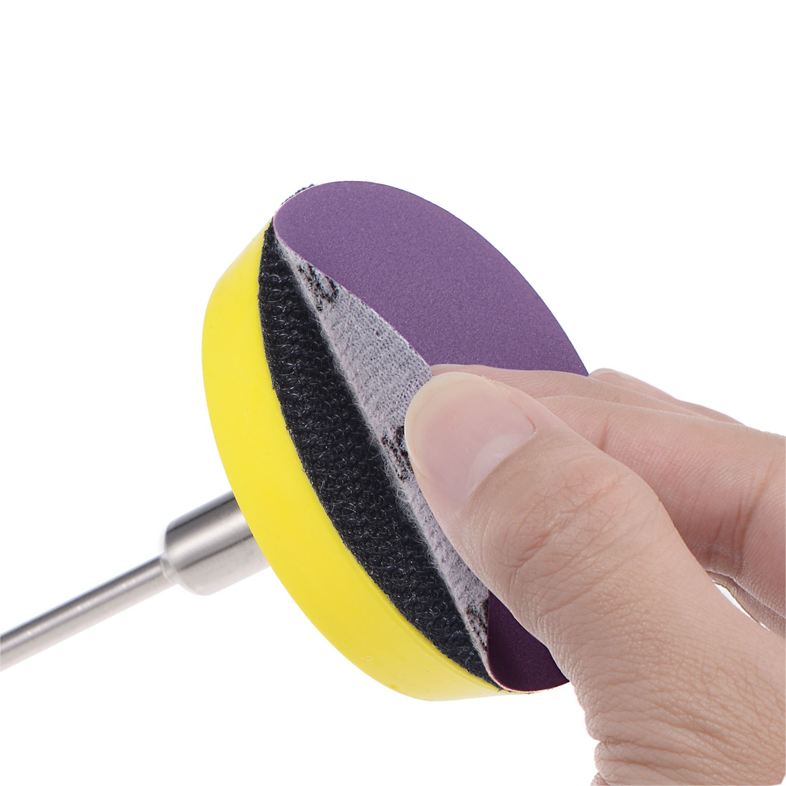 3-Inch 3000 Grits Sand Paper Purple for Wood Metal Paint Finishing Wet Dry 30Pcs