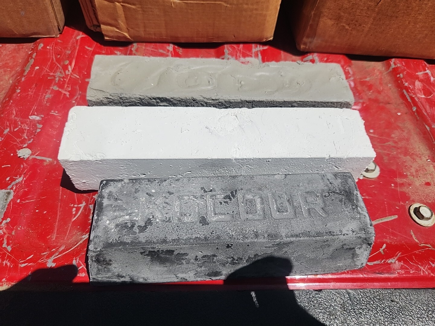 3 STICK 2# KOCOUR POLISHING BUFFING COMPOUND 180SF-B #13 C-87 SEE PHOTO DESC.