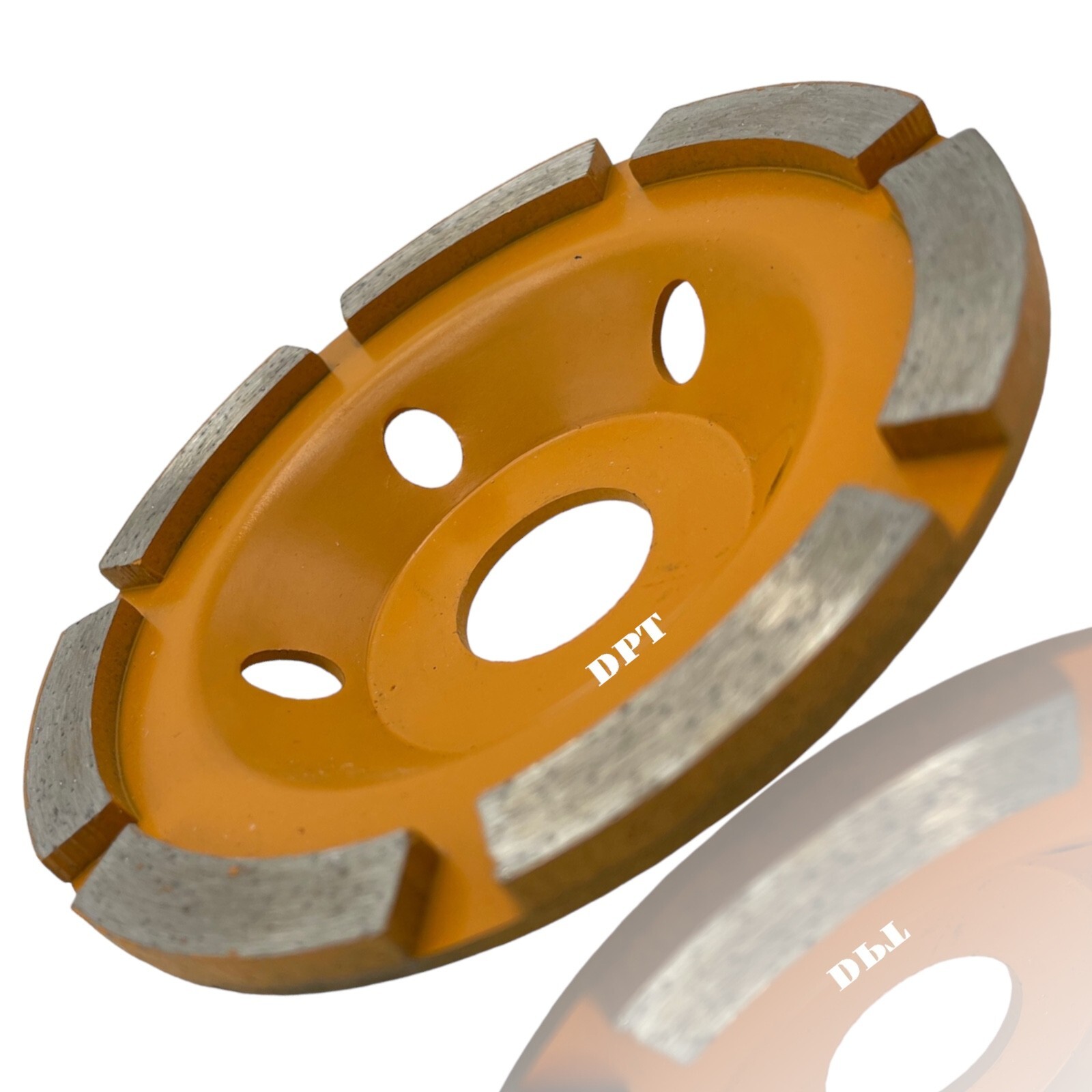 3 Pack 4 Inch Concrete Diamond Cup Wheels Grinding Concrete Masonry 7/8″ Arbor