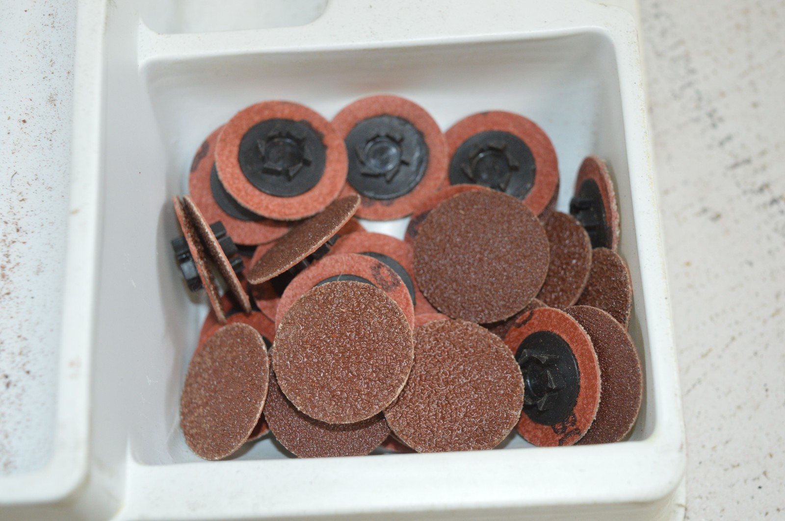 Merit? Quick Change Power Lock Abrasive Sanding Disc Lot Various Sizes