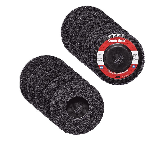 3M Scotch-Brite Clean and Strip XT Pro Disc, XO-DC, SiC Extra Coarse, Free Ship