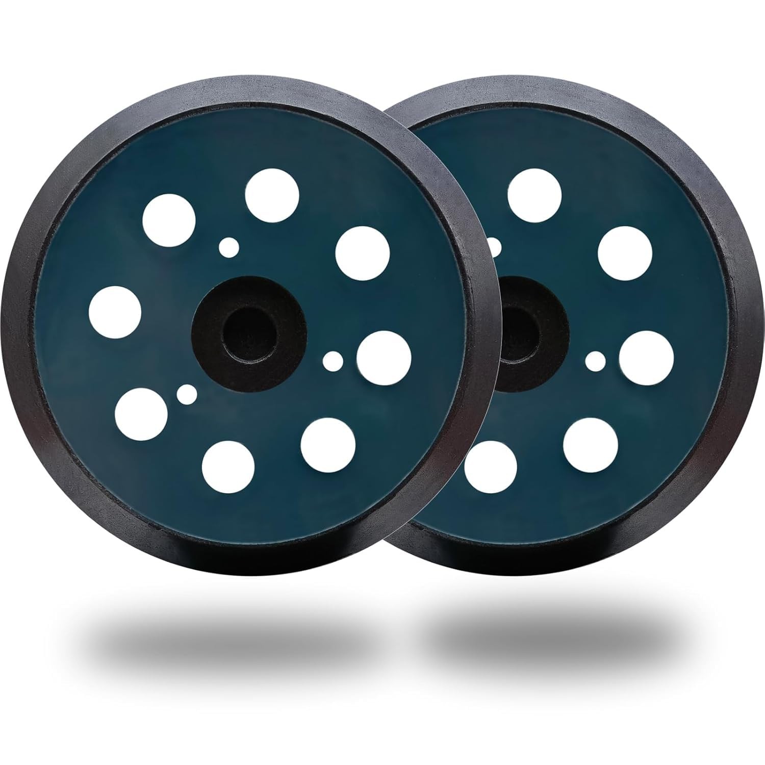 2 Pack 5 Inch 8 Hole Hook and Loop Sander Pad for 343 343k 390 390K 382 343VSK