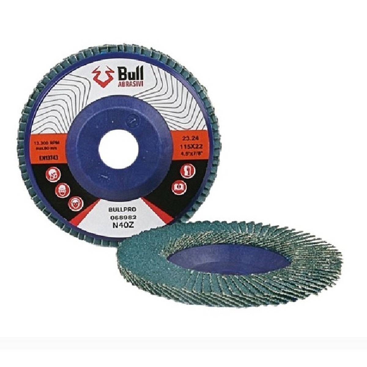 20x Faichim SIMPLETEK Lamellar Grinding Disc Nylon 115 G 120 – Z068986_