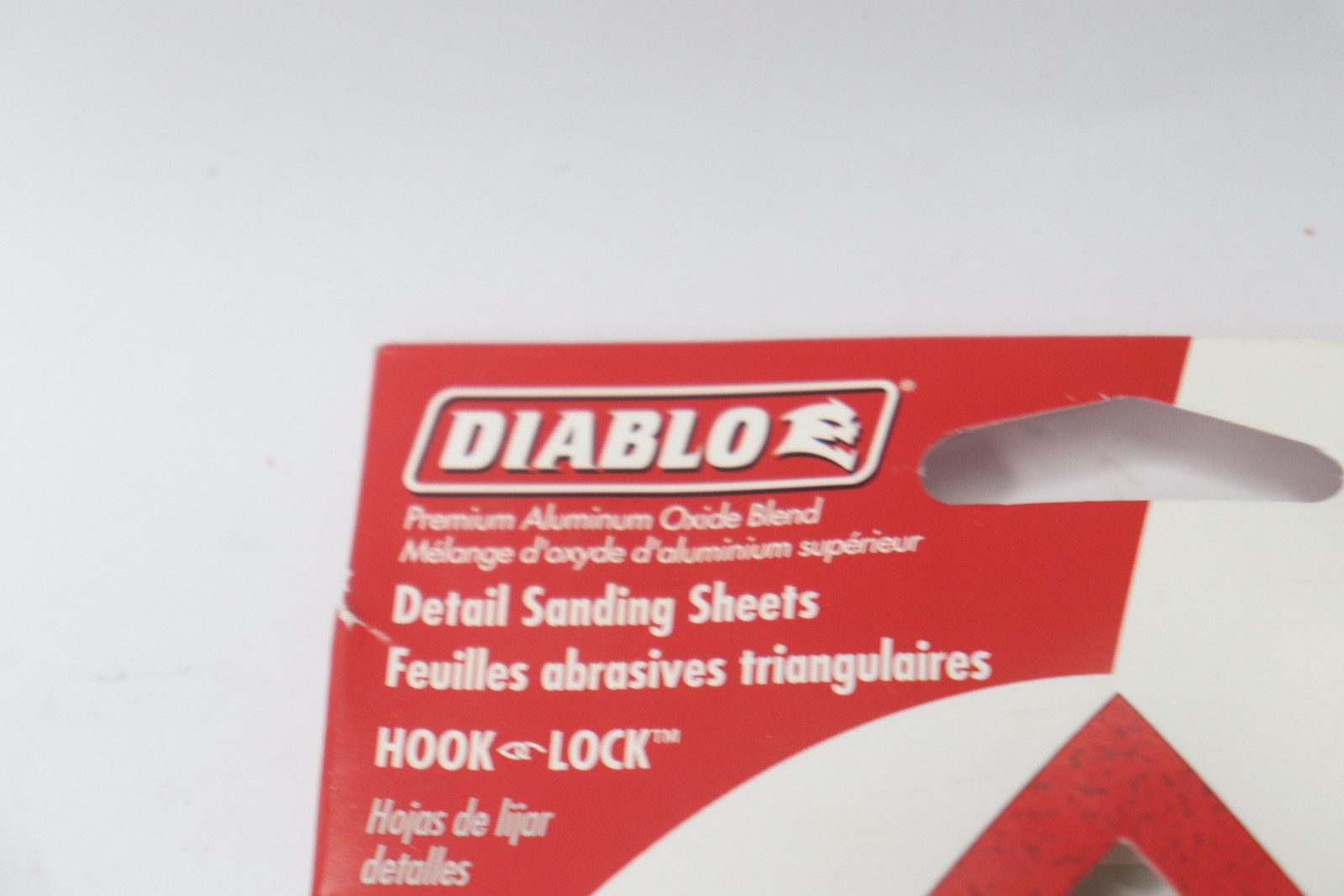 (5-Pk) Diablo Mouse Sandpaper Aluminum Oxide 80-Grit 5-1/2″ L x 3-7/8″ W
