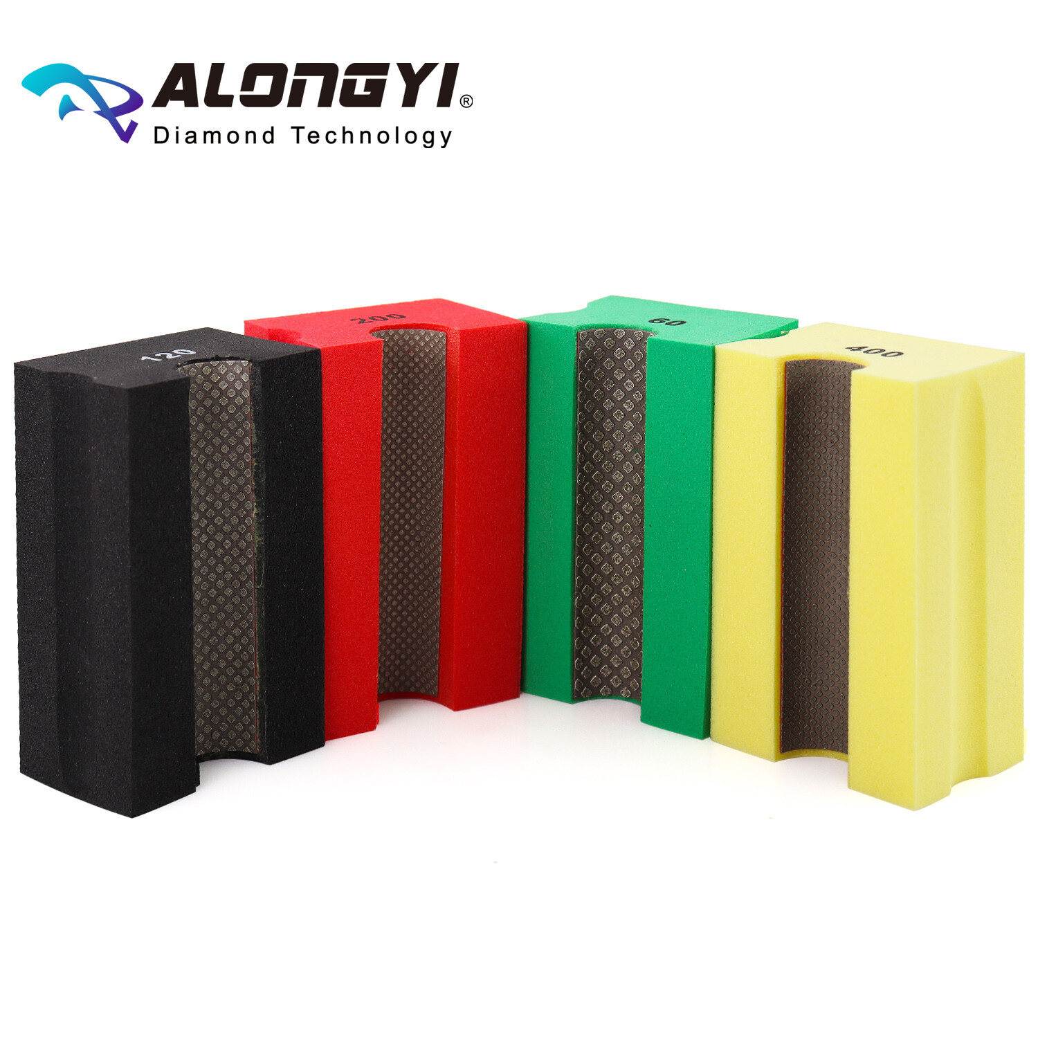 Diamond Polishing Hand Pads Profile V20 for Stone Glass Concrete Granite Marble
