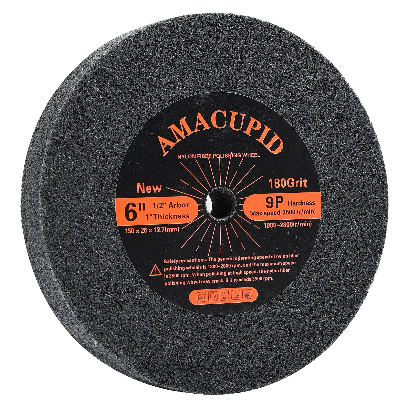 Deburring Nylon Fiber Buffing Wheels Polishing Stainless Steel