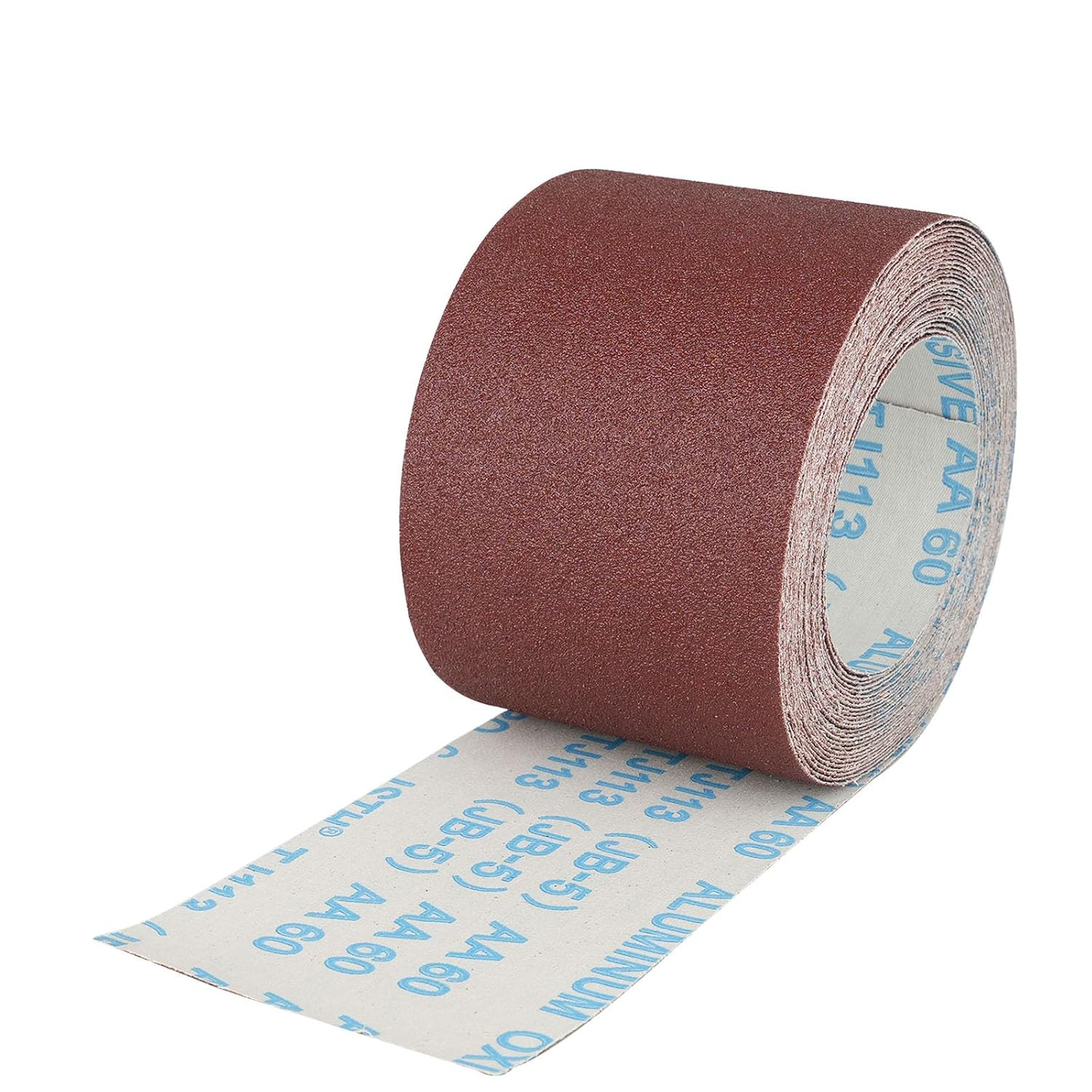 120 Grit Sandpaper Roll 4 Inch X 32.8 Feet Aluminum Oxide Emery Cloth Roll with