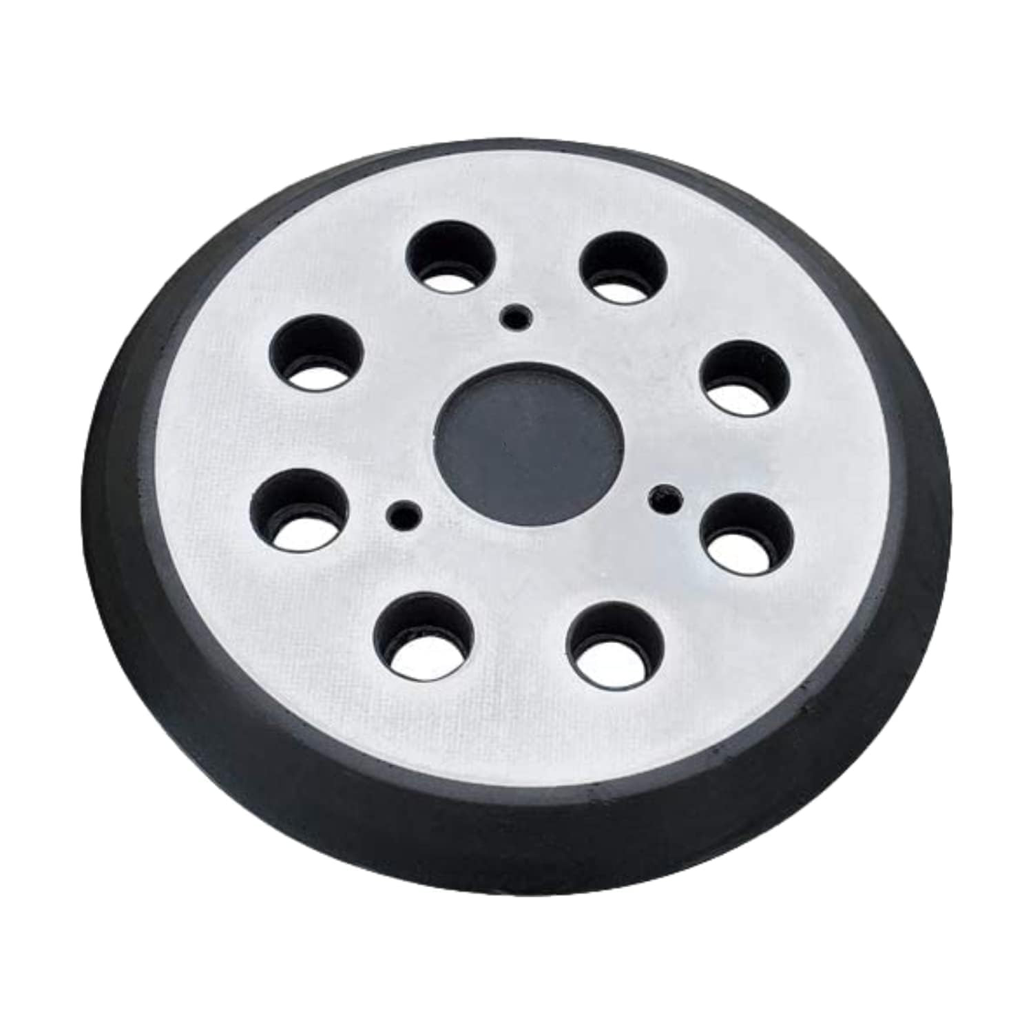 5 Inch 8 Hole Hook and Loop Sander Pad with Metal Backing – Compatible with Port