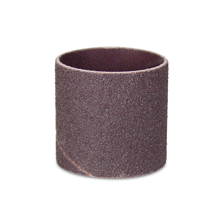 1″ x 1″ Aluminum Oxide Spiral Bands, No Lap Sanding Sleeves – 100 Pack