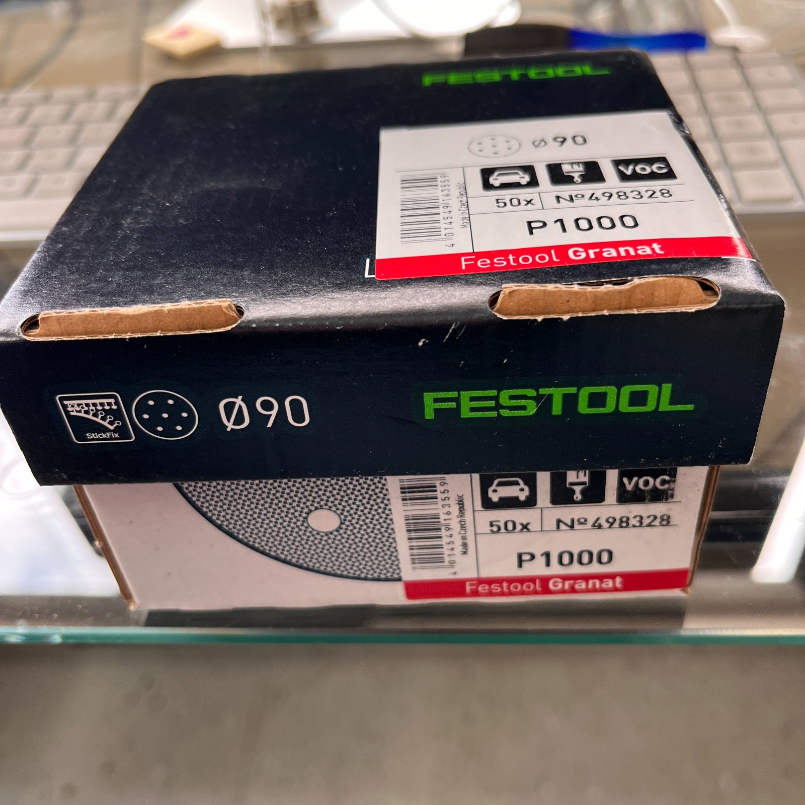 Festool Granat No. 498328 90mm Abrasive Discs 50 count