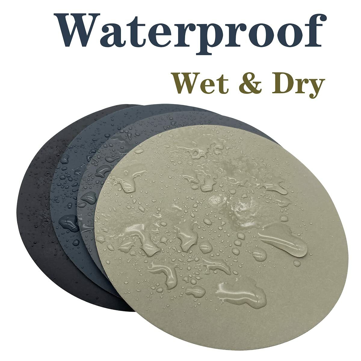 6inch Hook Loop Sanding Discs 600 800 1000 1500 2000 3000 Grit Wet Dry Sandpaper