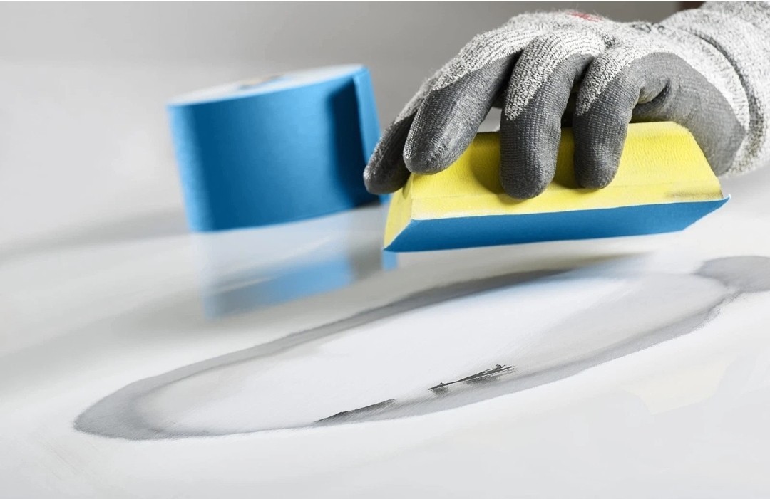 3M Blue Abrasive Sheet Roll, 36223, 240, 2-3/4 in x 30 yd