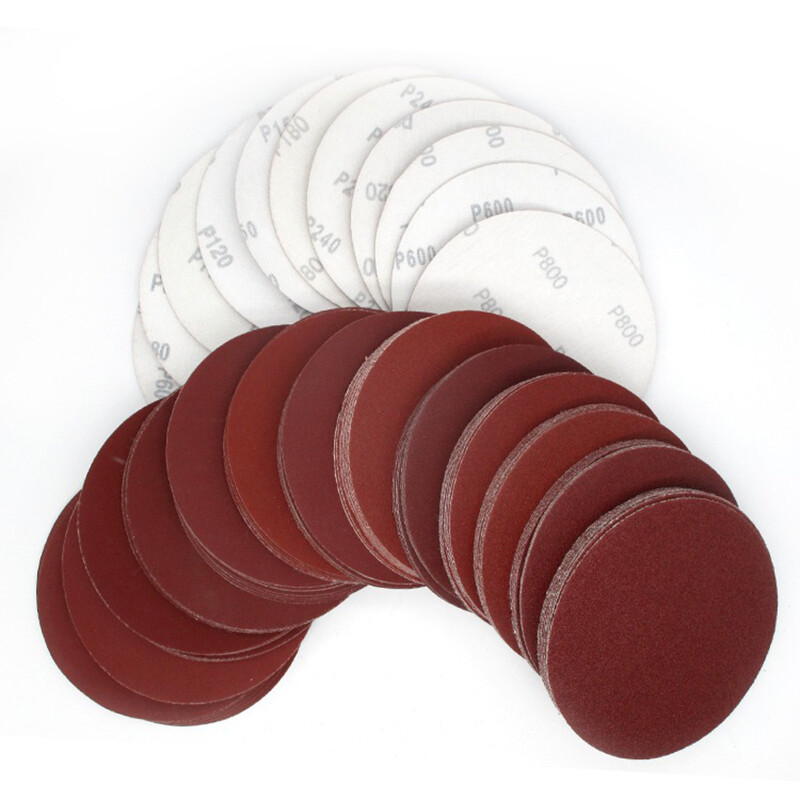 6″ 150mm Hook and Loop Sanding Discs Sandpaper Glued Backing Pads 60 – 2000 Grit