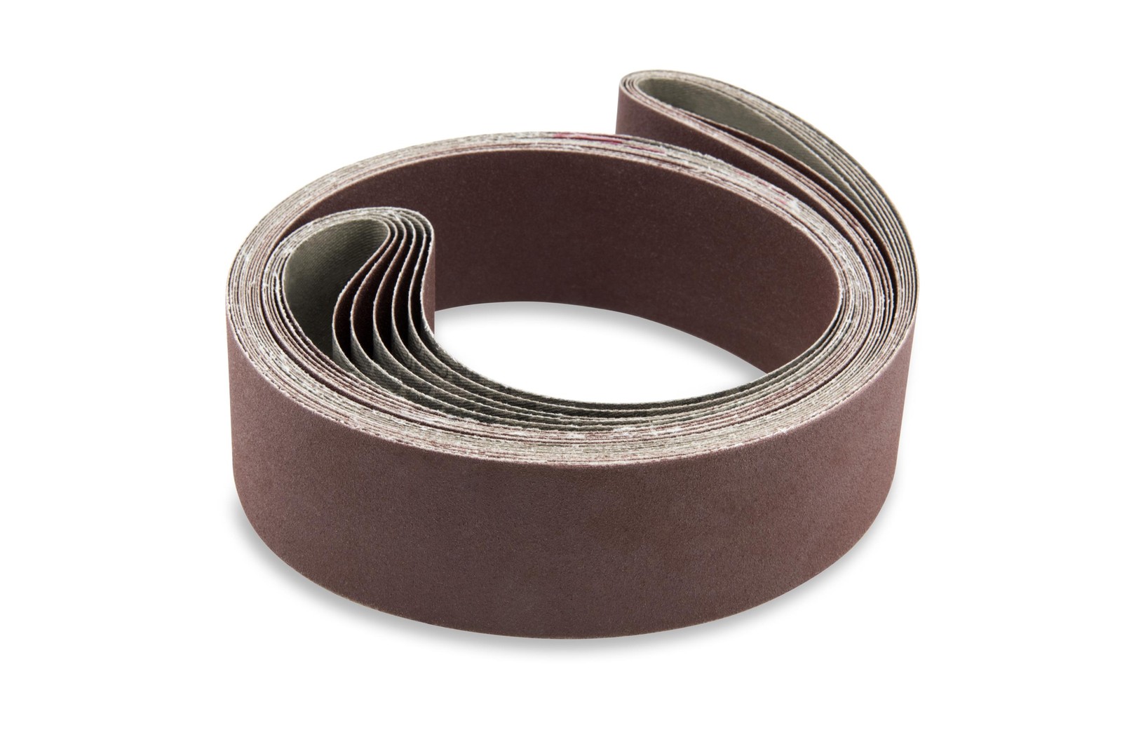 2 X 72 Inch 220 Grit Aluminum Oxide Metal Sanding Belts, 6 Pack