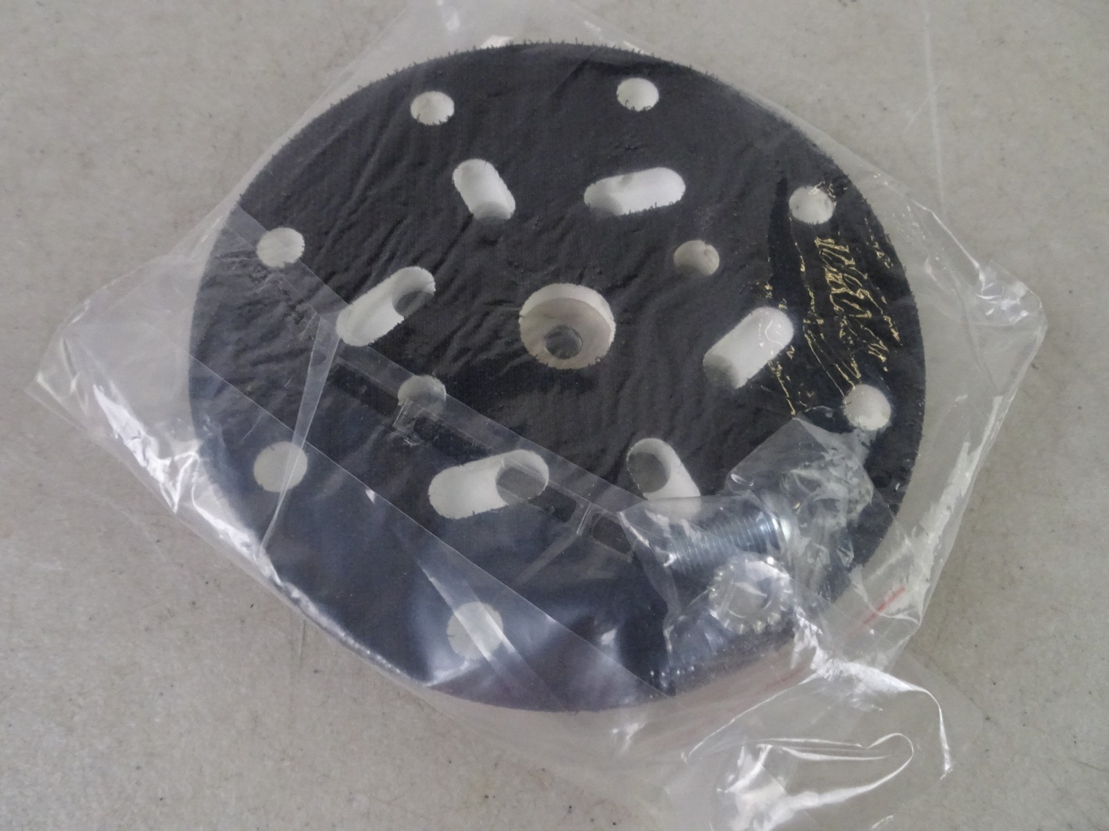 6” Hook & Loop Dual Action Backing Plate – Universal Fit for High Speed DA