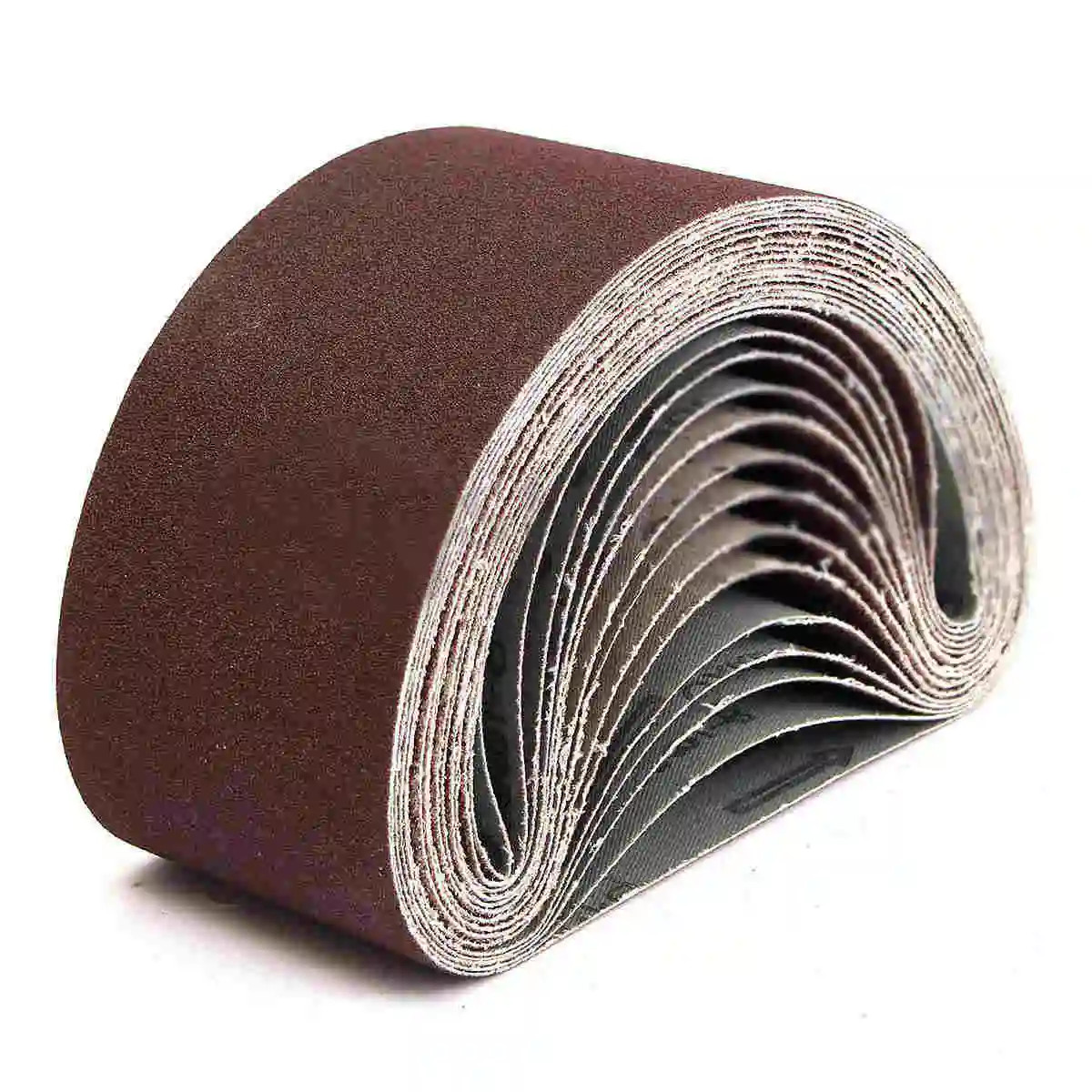 10PCS Sanding Belt 75x457mm 40-1000 Grit Aluminum Oxide Sander Tool Wood Metal