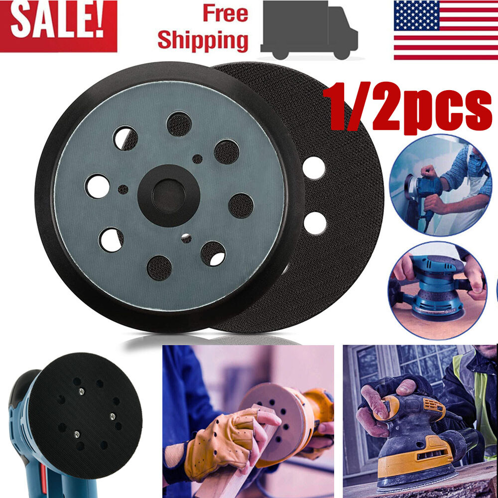 5″ Hook&Loop Sander Pad Replacement fit Dewalt Makita Porter Cable 151281-08