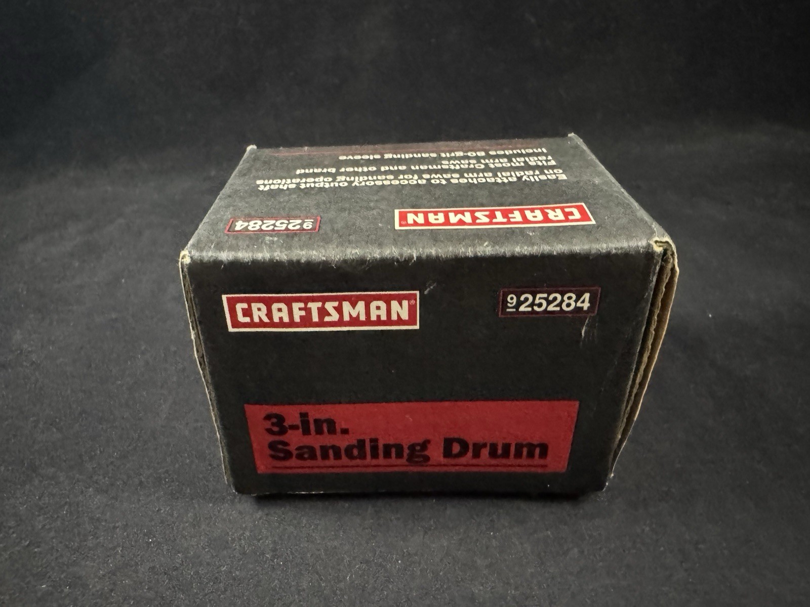 Vintage Sears Craftsman 3in. Sanding Drum 925284 – Made in Taiwan