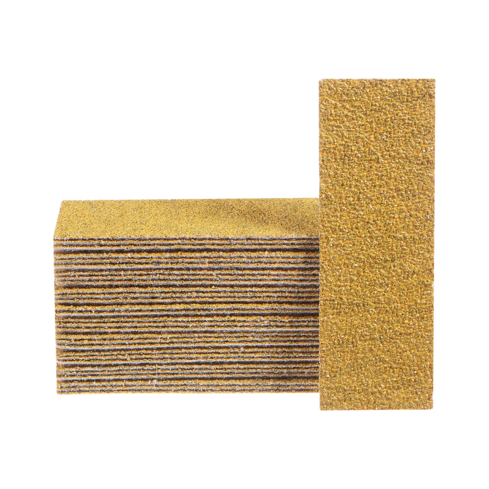 30pcs Micro Detail Sander Paper 40 Grit 3.5 x 1.2 Inch Finger Sander Sandpapers