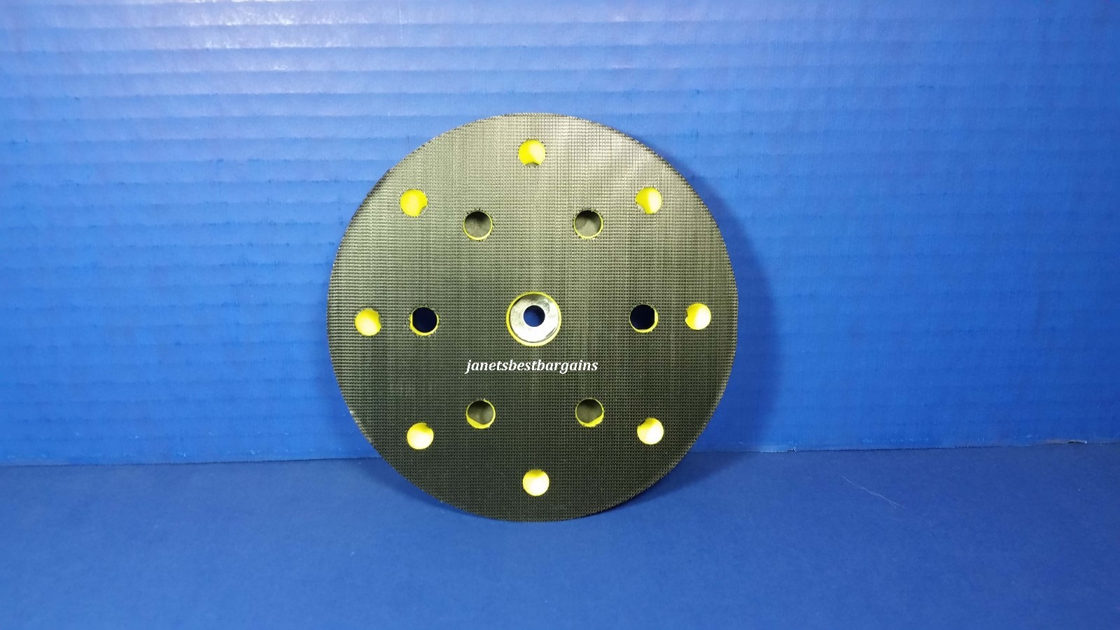 Makita A-91207 193286-4 Aftermarket 6″ 8 Hole Soft Rubber Hook & Loop Sander Pad