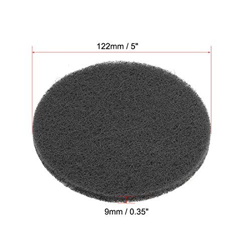 5 Inch Drill Power Brush Tile Scrubber Scouring Pads Cleaning Tool 1000 Grit