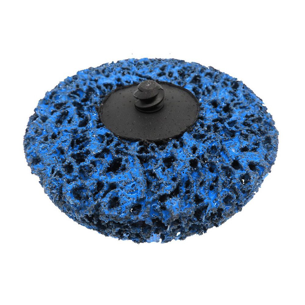 3 Inch 75mm Blue Diamond Sanding Discs Roll Lock Grinding Disc Polishing Wheel