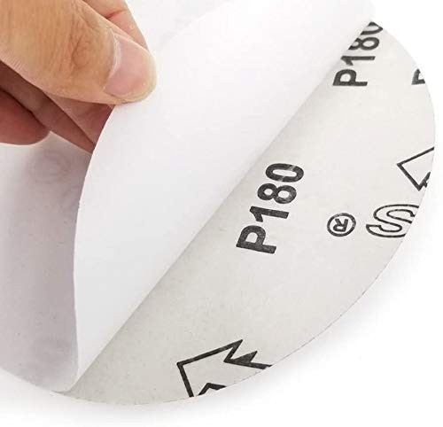 SATC 120/300PCS PSA Sanding Disc Self Adhesive Sticky Back Sandpaper 80-400 Grit