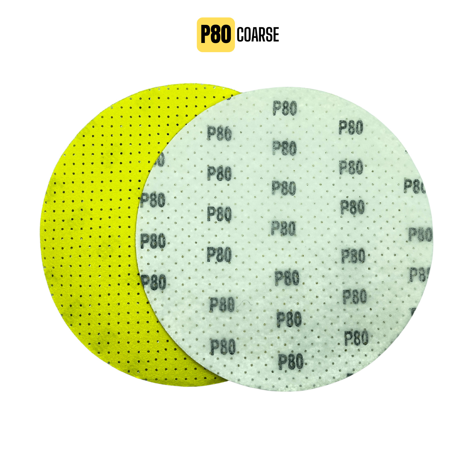 225mm 9″ Drywall Sanding Discs Hook and Loop Giraffe Multi Hole 10pk