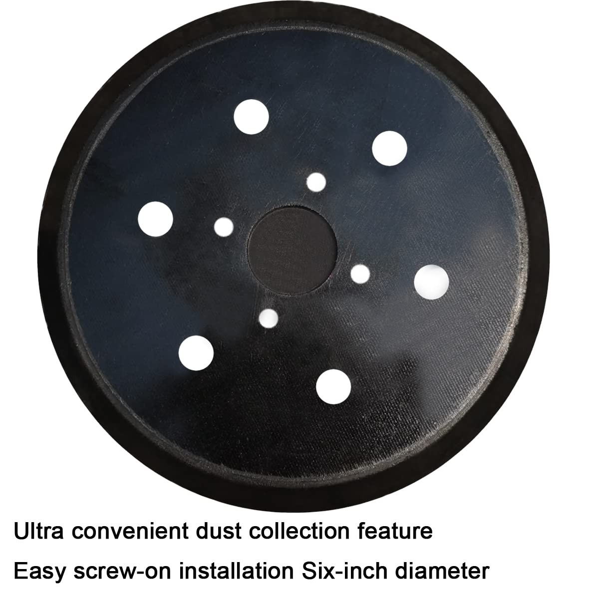 6 Inch 6 Hole Replacement Sander Pad for Ridgid R2611 Random Orbit Sander-…