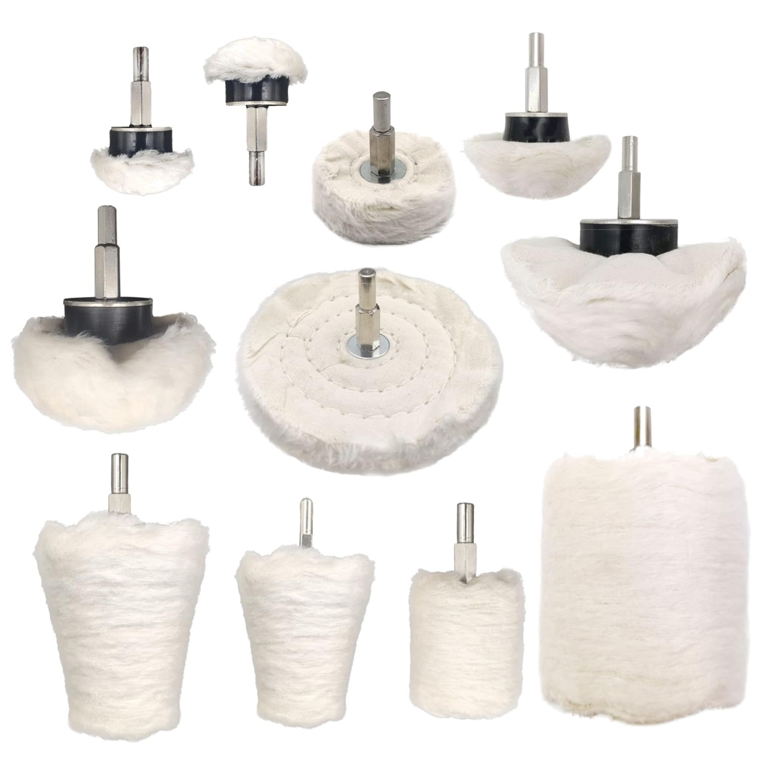 11-Piece Buffing Wheel Kit for Drill