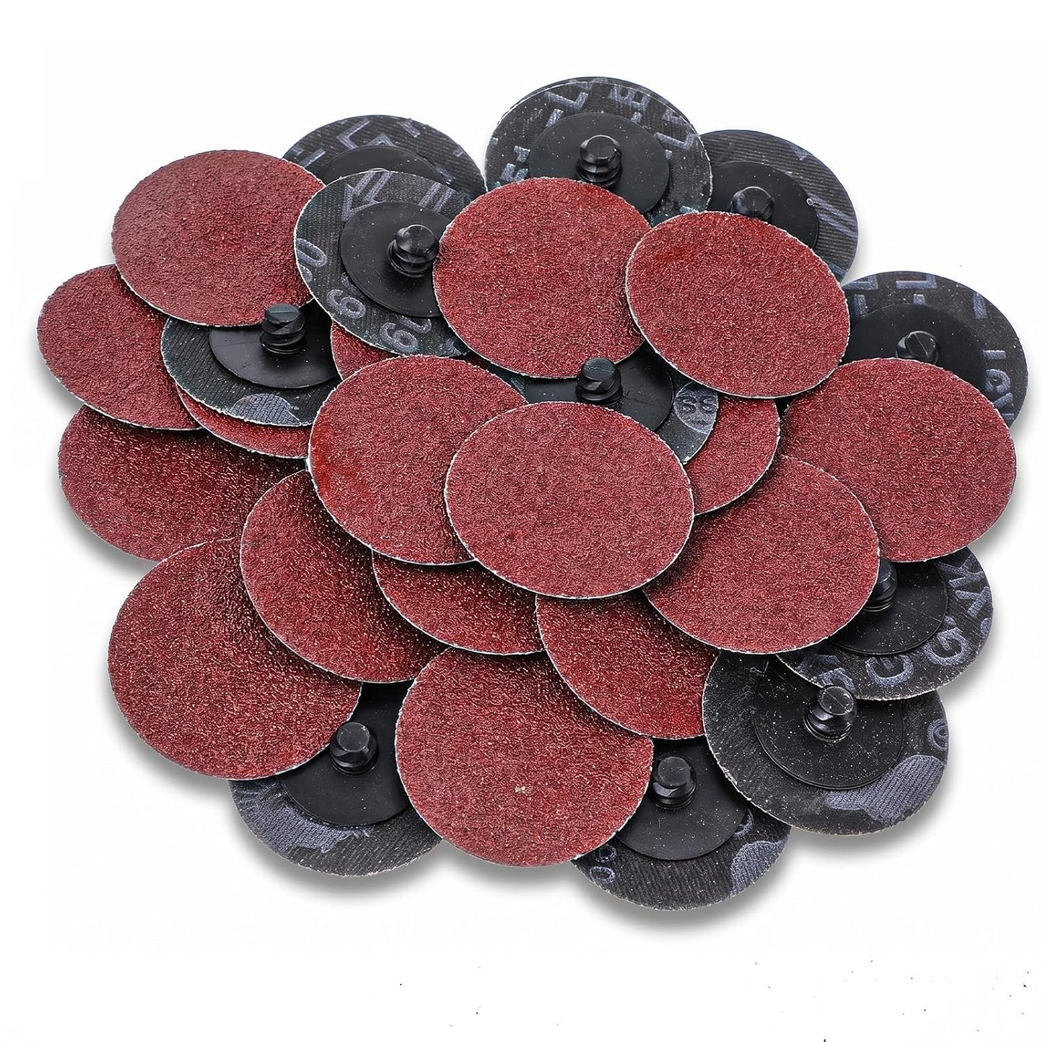 150pc 2 Inch Aluminum Oxide Sanding Discs Roll Die Grinder Sanding Discs
