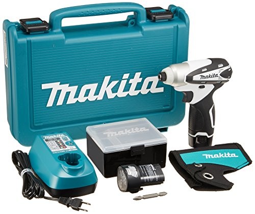 Makita (makita) Rechargeable impact driver 10.8V 1.3Ah With 2 white batteries