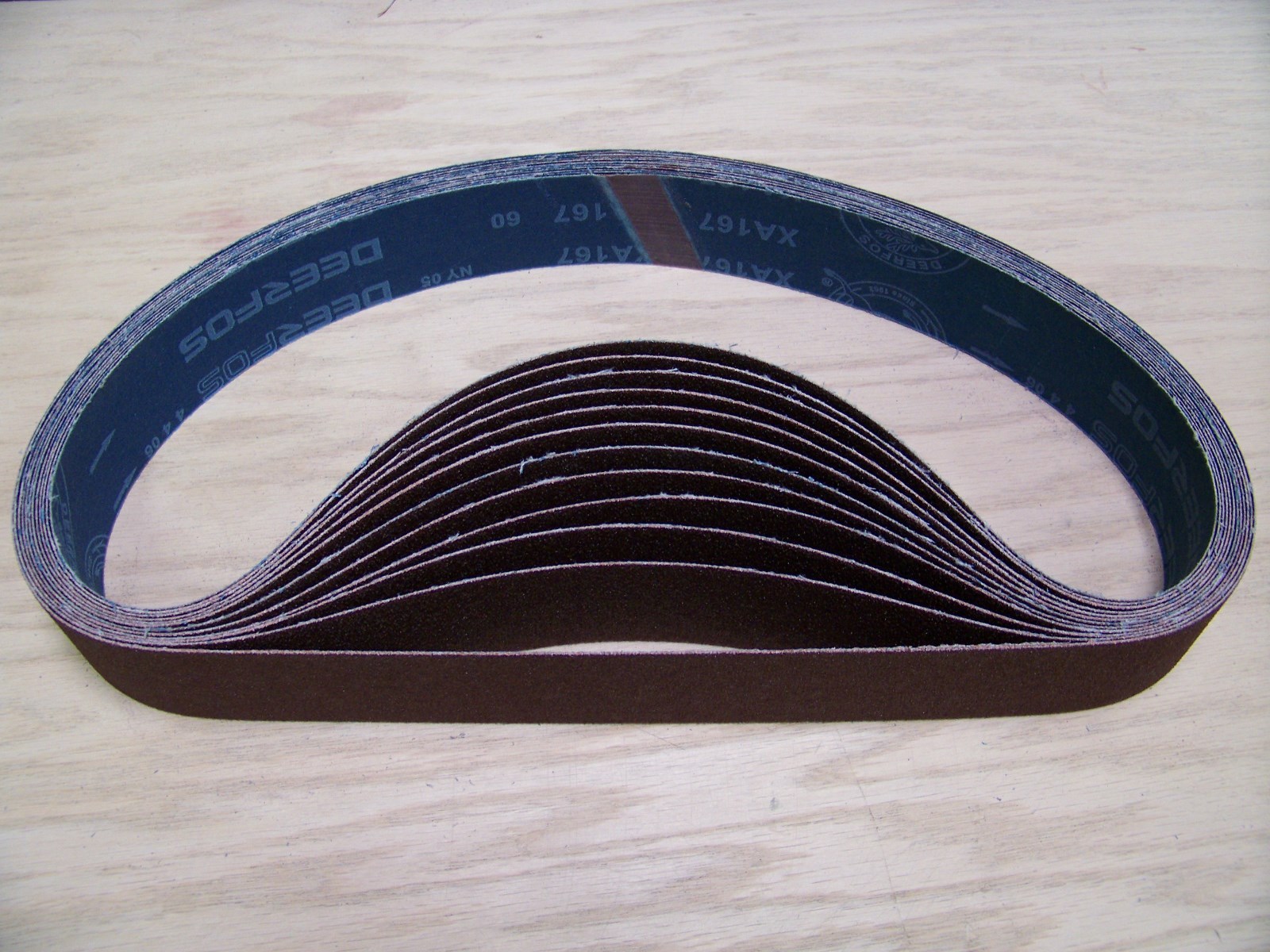 PREMIUM A/O, X-WEIGHT SANDING BELTS 2″ X 36″, 10 – PACK, 80-GRIT