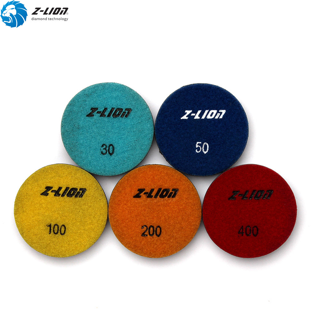 3Pcs Diamond Ceramic Polishing Pads 3 Inch Concrete Floor Grinding Wheel Coarse