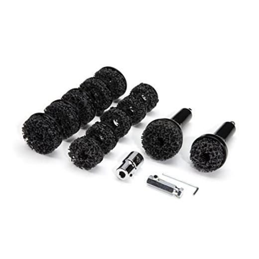Wheel Hub and Rotor Polishing Kit, Removes Rust, Power Tool Polishing Kit 2