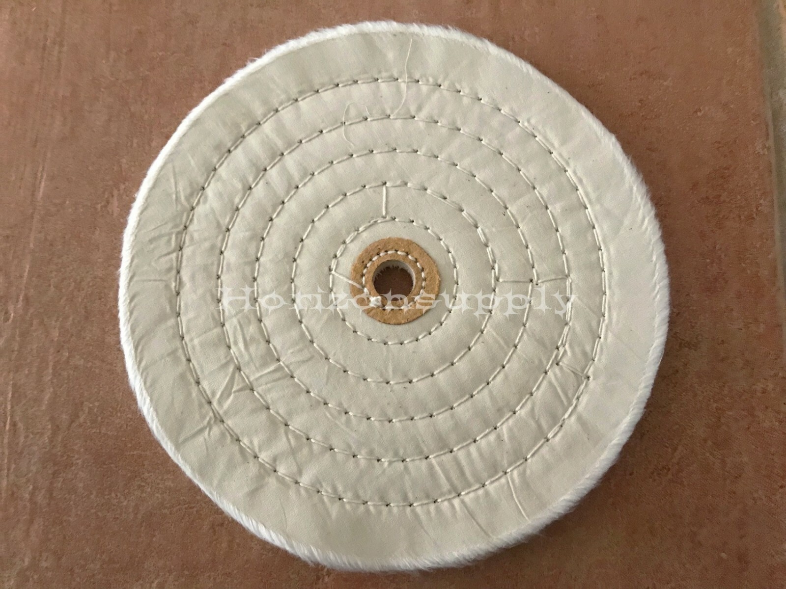 New 8″ x 5/8″ Buffing Polishing Soft Wheel Arbor Buffer Polish 1/2″ thick