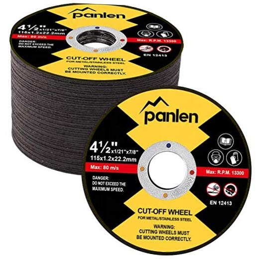 Pack Cut-Off Wheels,4-1/2 Extra Thin Metal & Stainless Steel Cutting Wheel, 50
