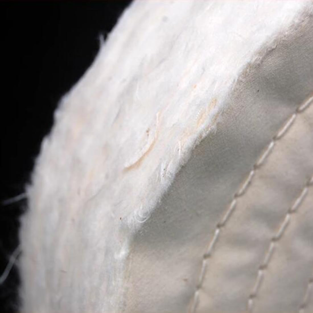 2 Pcs 8″ Extra Thick Cotton Buffing Wheel, 5/8″ Arbor Hole | 70 Ply Cloth, for B