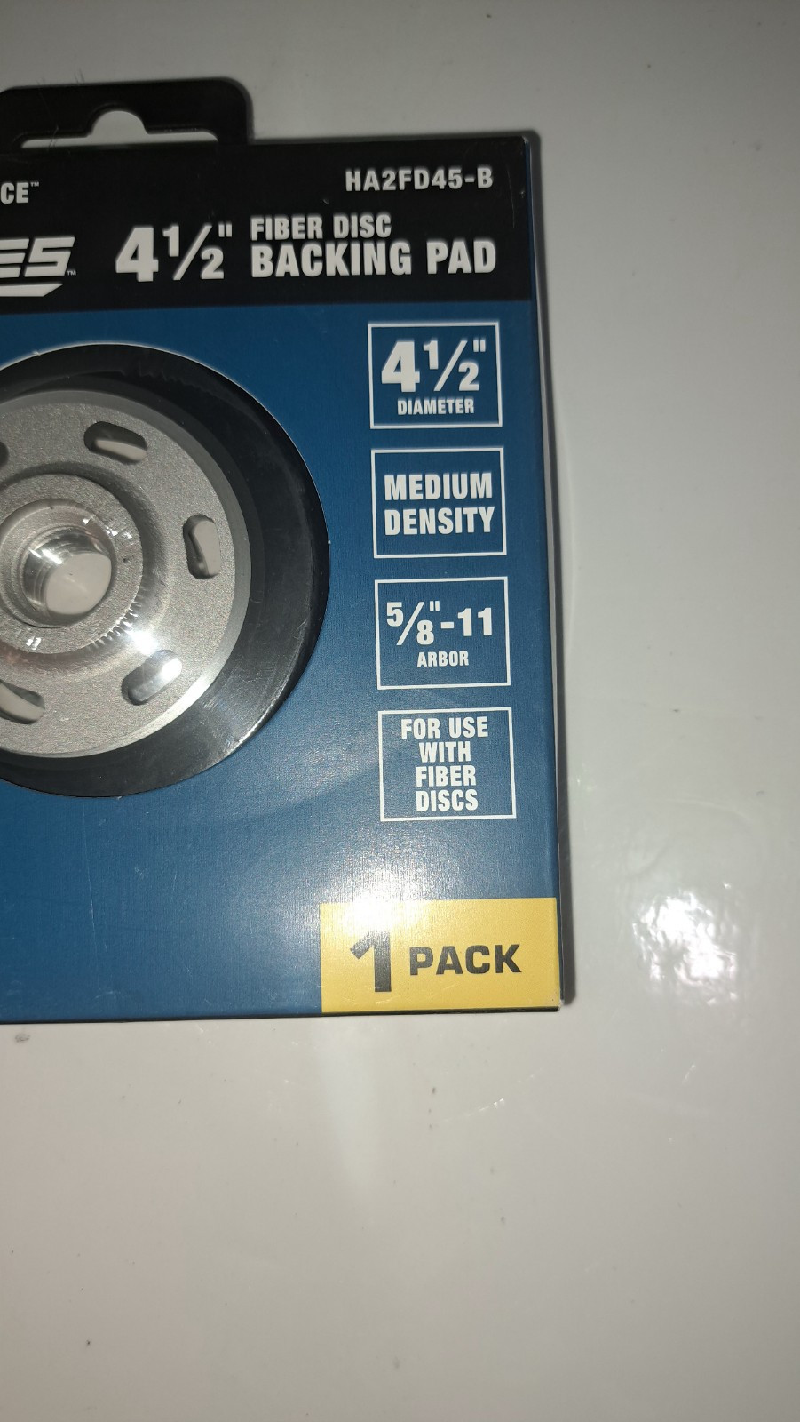 Hercules 4.5″ Inch Backing Pads For Angle Grinder Medium Density Sz ⅝- 11 TPI