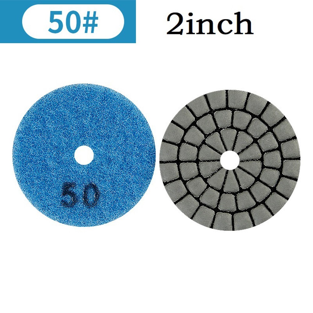 Precise 50mm Diamond Sanding Disc For Ceramic Tile Polishing Dry Grinding